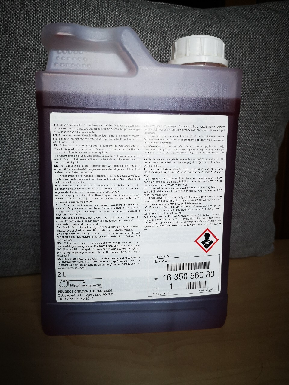 ATF AW2 olej przekładniowy peugeot citroen | Warszawa | Kup teraz na ...