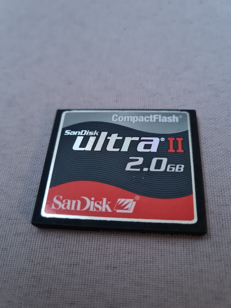 Karta CF Compact Flash SANDISK ULTRA II 2 GB Niepołomice Kup teraz