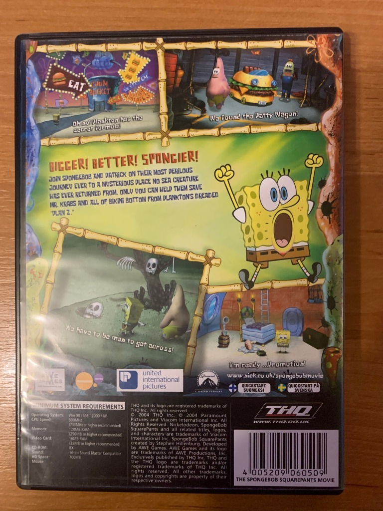 SPONGEBOB KANCIASTOPORTY FILM GRA PC Otwock Kup teraz na