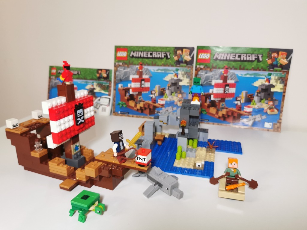 Zestaw LEGO 21152 Przygoda na statku pirackim | Wrocław | Kup teraz na ...