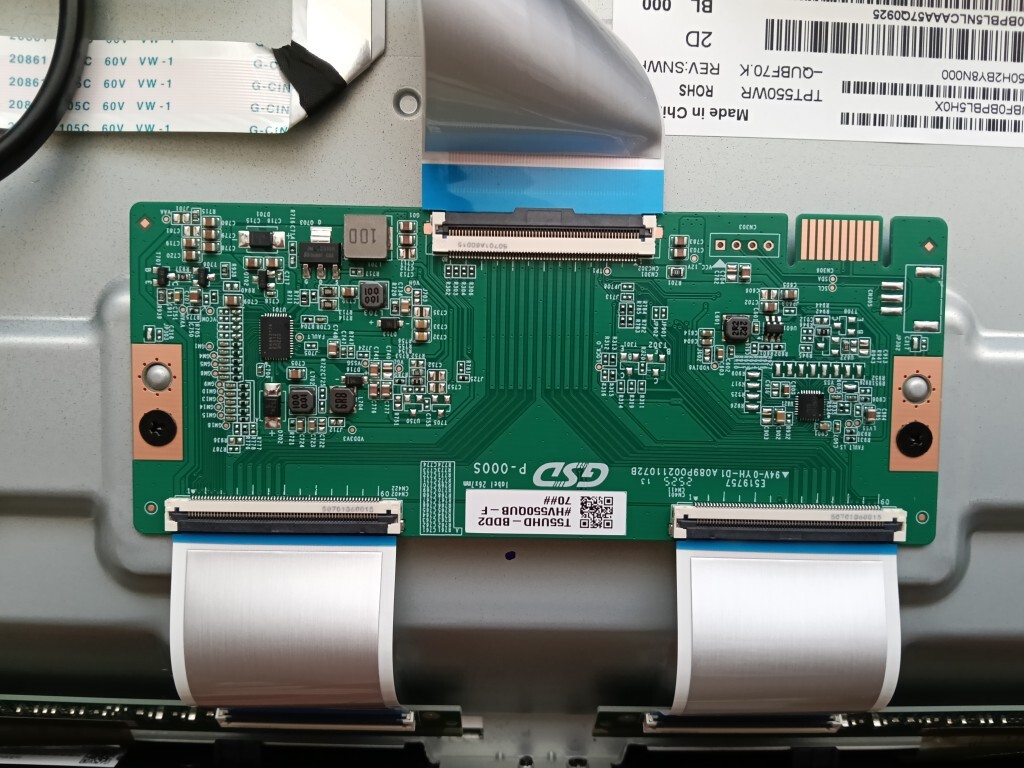 Carte T-CON Pour TV PHILIPS 55PFL5537H/12 – PH_120PSQBC4LV1.0 – Compatible 55 Pouces