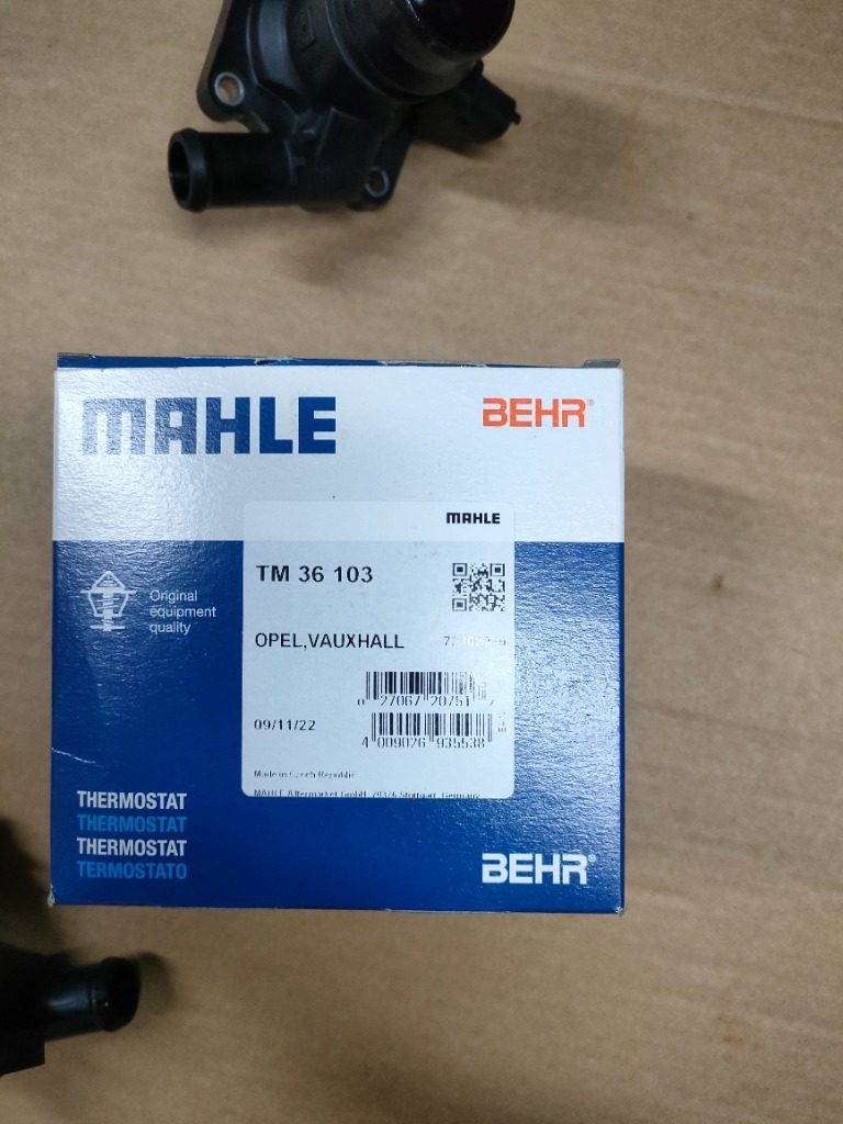 Termostat Astra j 1.4 Turbo TM 36103 MAHLE BielskoBiała Kup teraz