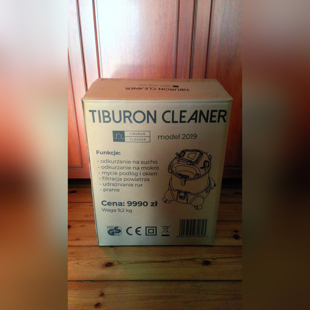 Odkurzacz Tiburon Cleaner Model 2019 Słupsk Kup teraz na Allegro