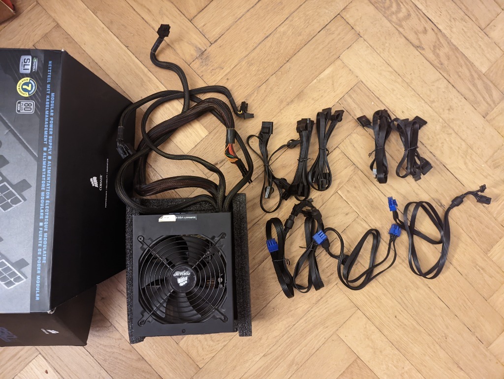 Zasilacz Corsair HX850W 80plus Silver CMPSU850HX Gdańsk Licytacja