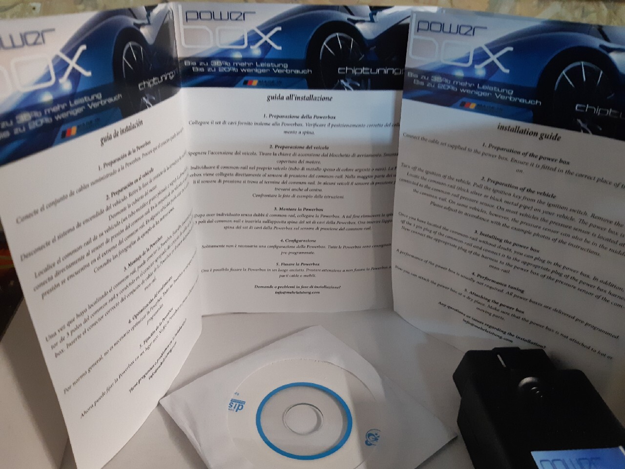 Moduł Power box cyfrowy CVC chip tuning okazja Trojanów Licytacja