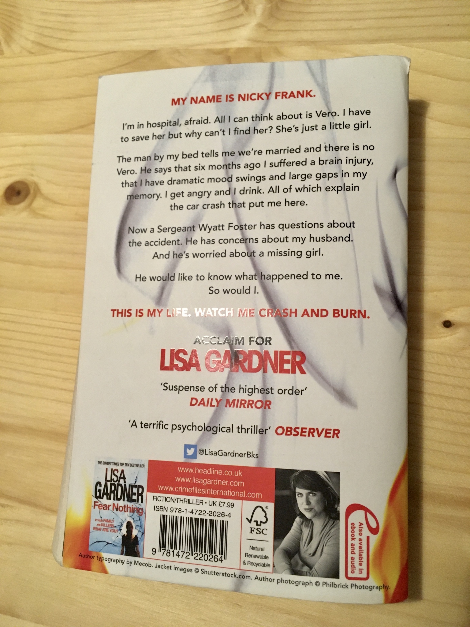 Lisa Gardner „Crash&burn” Gdańsk Kup teraz na Allegro Lokalnie