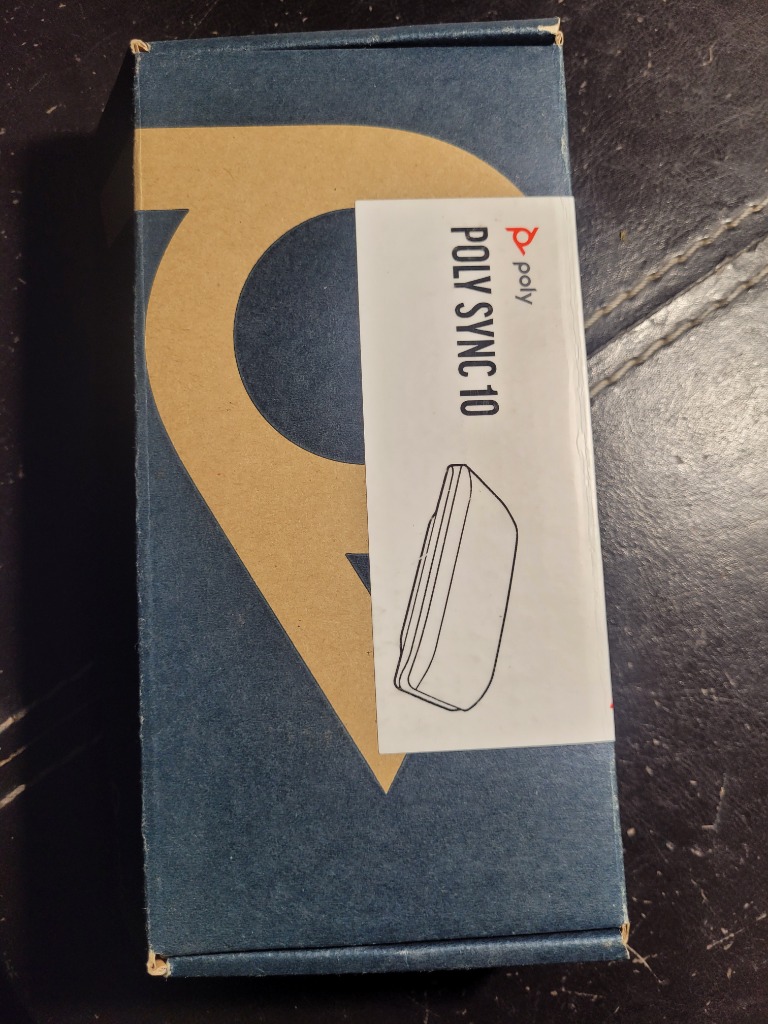 ДИНАМІК HP POLY SYNC 10 SY10 USB-A/C WW НОВИЙ - ДОСТАВКА GRATIS! 