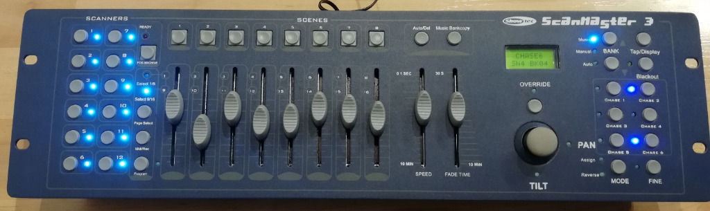Kontroler DMX Scanmaster 3 Showtec joystick | Dąbrowa Górnicza | Kup ...