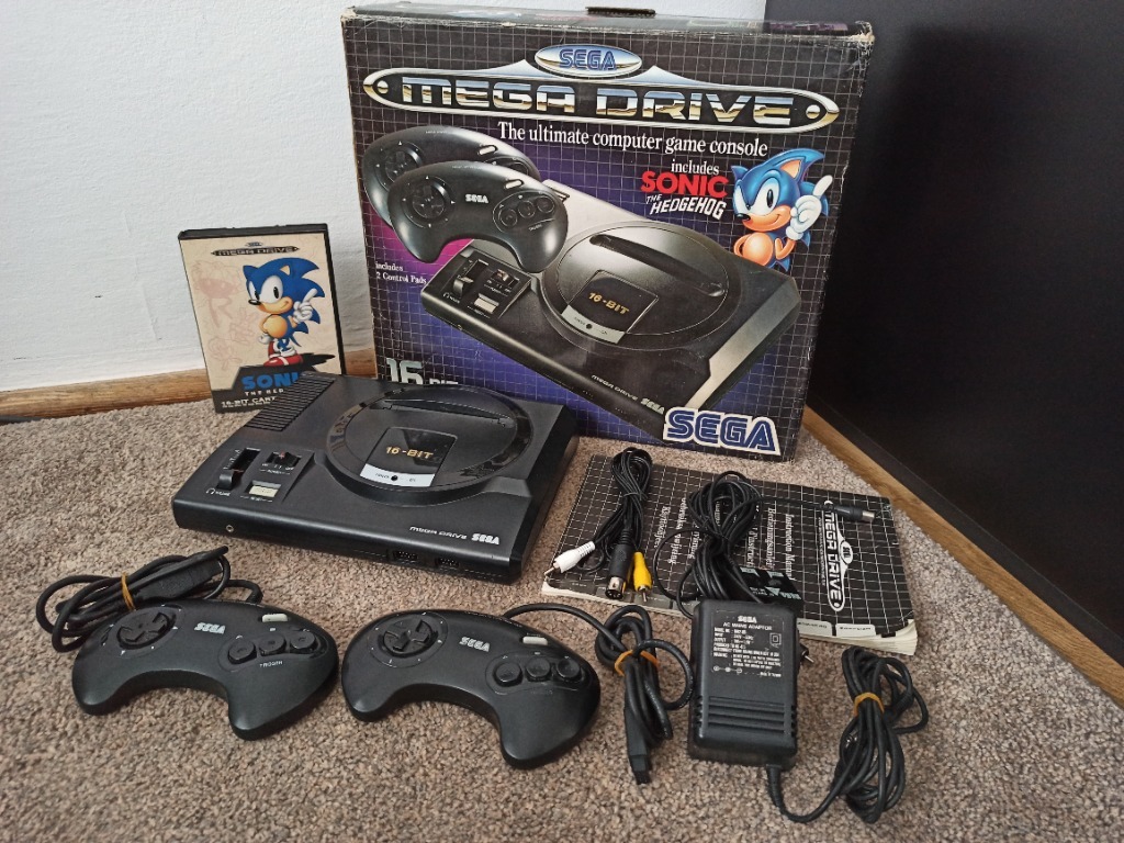 Konsola Sega Mega Drive 16-bit BOX | Kraków | Licytacja na Allegro Lokalnie