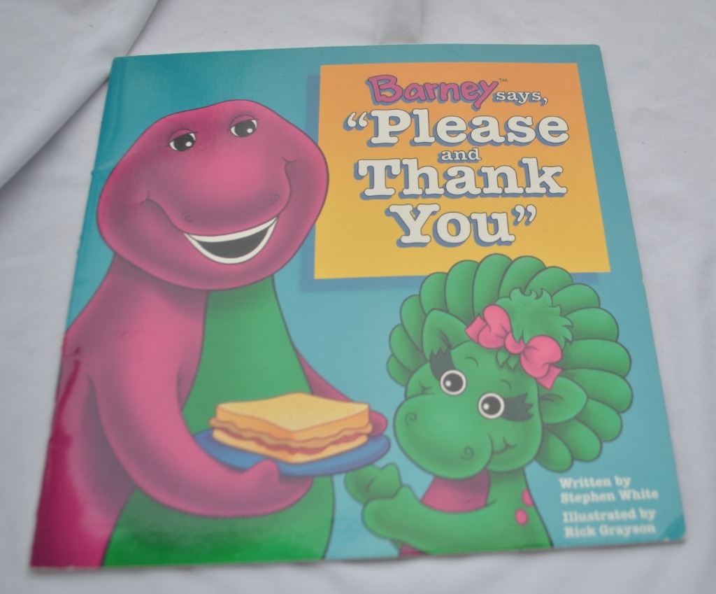 BARNEY SAYS, PLEASE AND THANK YOU angielski dzieci | Warszawa | Kup teraz na Allegro Lokalnie