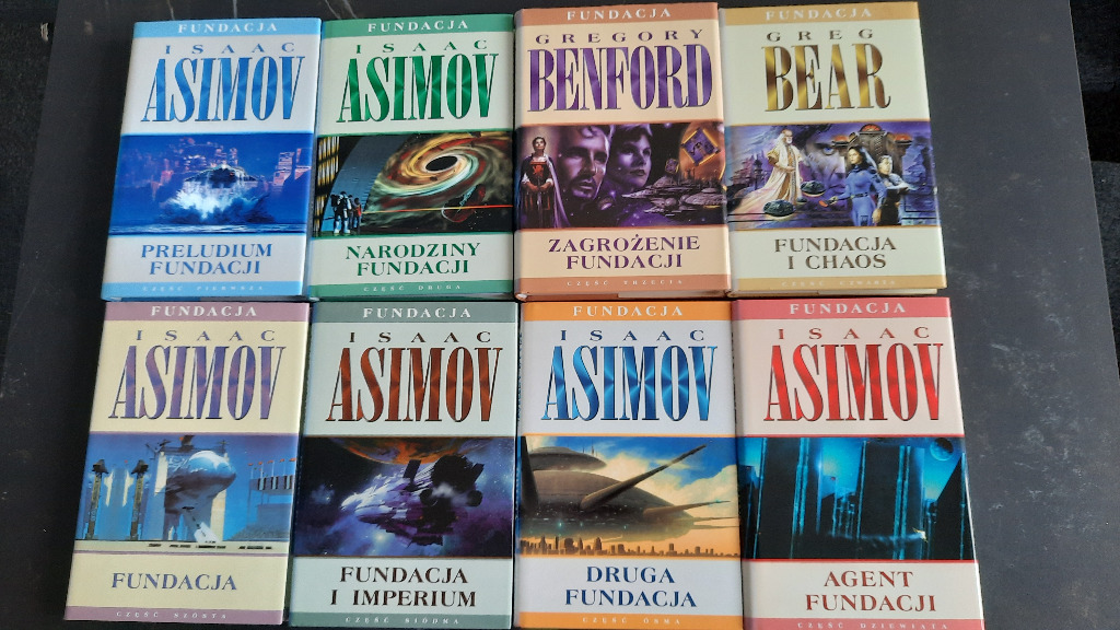 SERIA FUNDACJA ISAAC ASIMOV (8 książek!) Zduńska Wola Kup teraz na Allegro Lokalnie