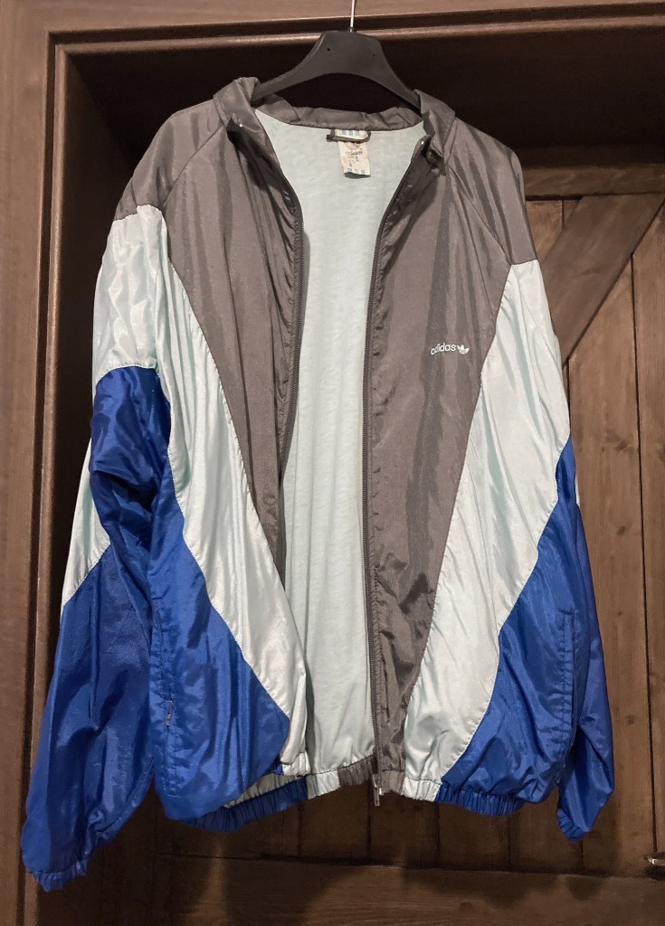 Vintage Kurtka Wiatrówka Adidas L 90s stan bdb | Goleniów | Kup teraz ...