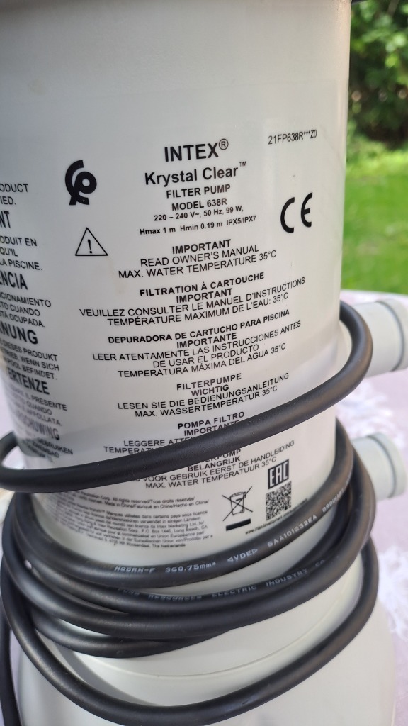 Pompa Intex 638r - Niska cena na Allegro.pl