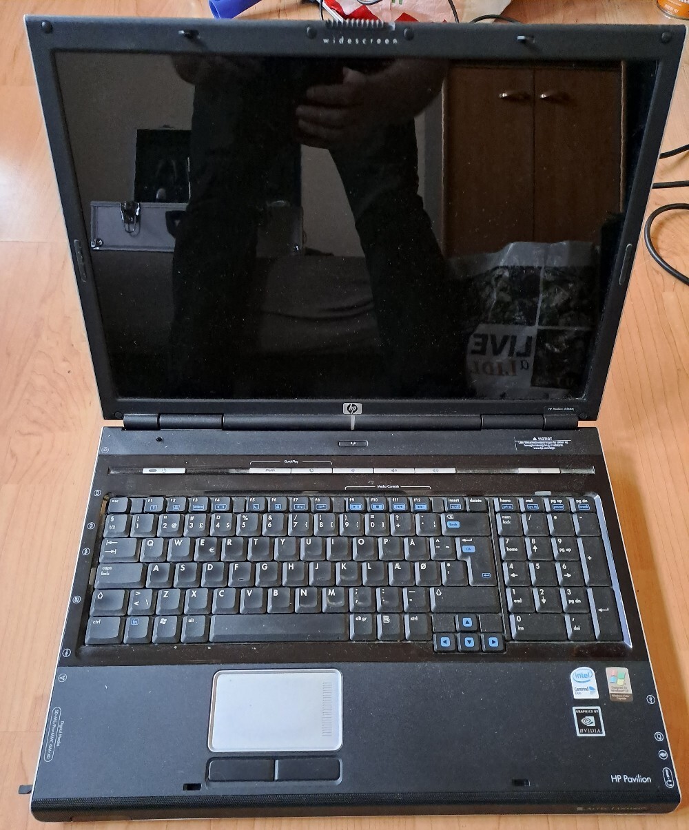 Laptop HP Pavilion DV8000 2GB/80GB Poznań Licytacja na Allegro Lokalnie