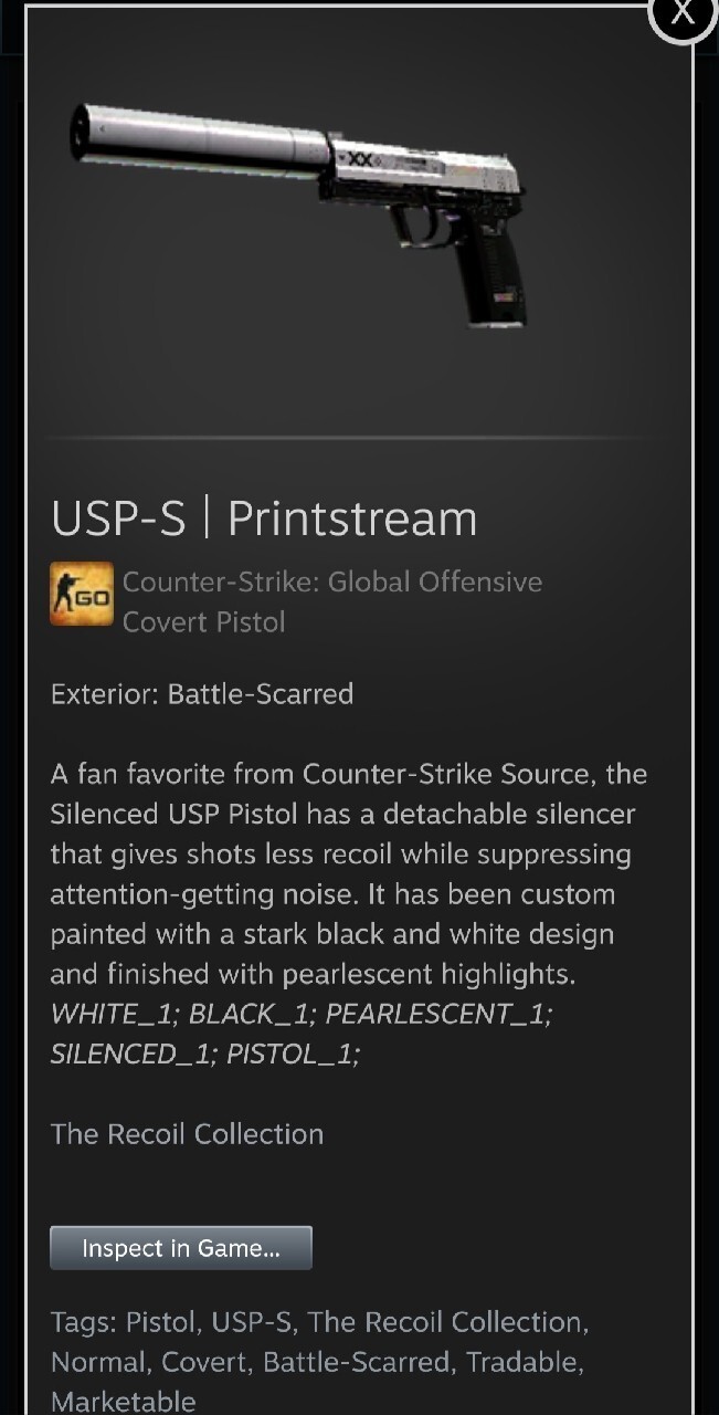 Csgo Usps Printstream bs Katowice Kup teraz na Allegro Lokalnie