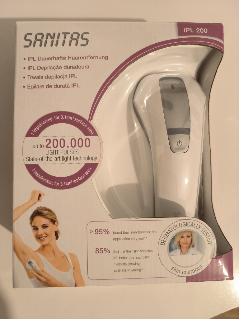 Depilator laserowy Sanitas IPL 200 Łomża Kup teraz na Allegro Lokalnie