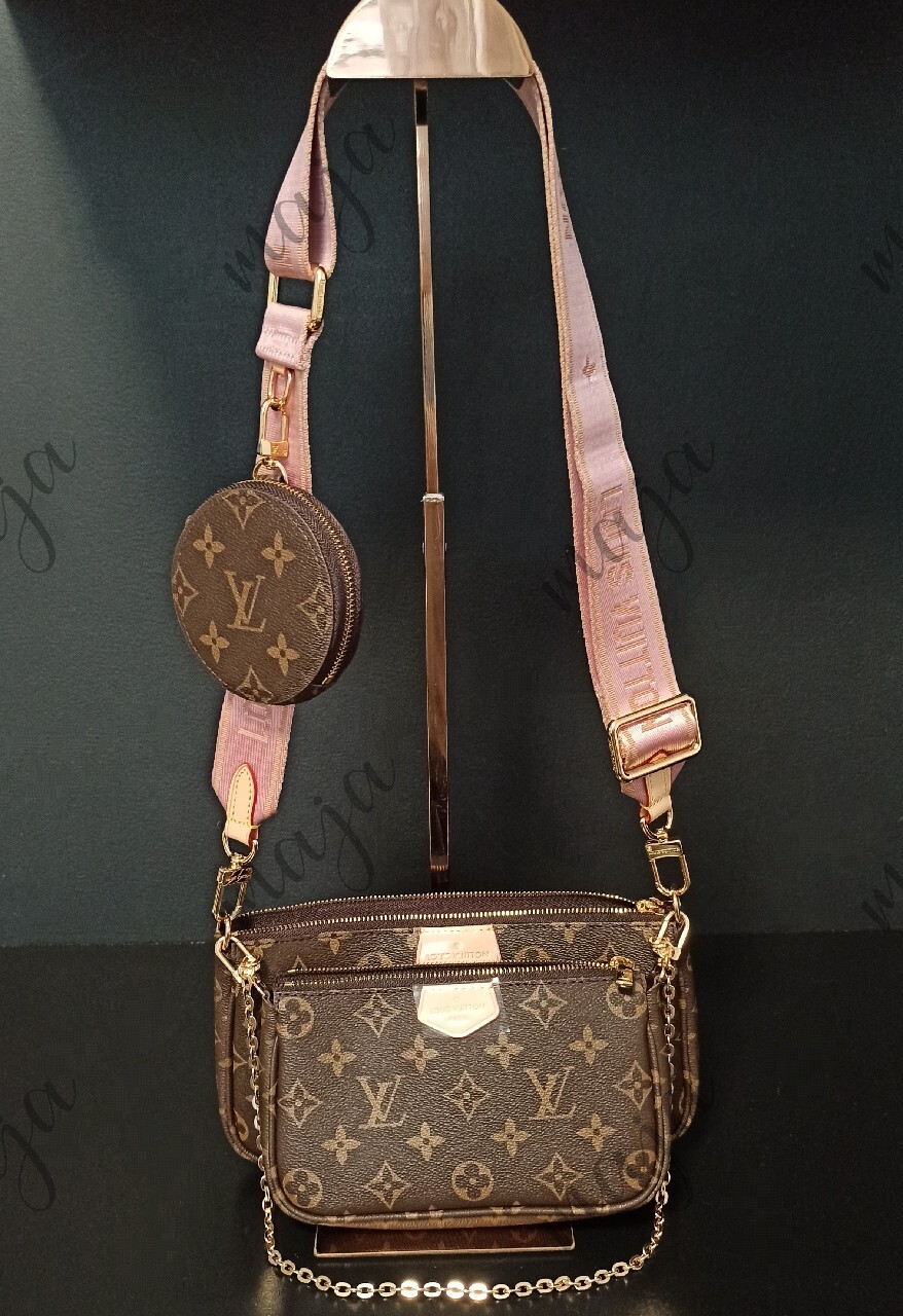 Ta torebka z Sinsay wpisuje się w styl Louis Vuitton. Wygląda jak multi  pochette, a kosztuje 49 zł