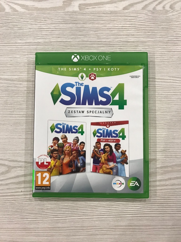 Sims 4 + dodatek Psy i Koty PL XBOX ONE i SERIES | Rzeszów | Kup teraz ...