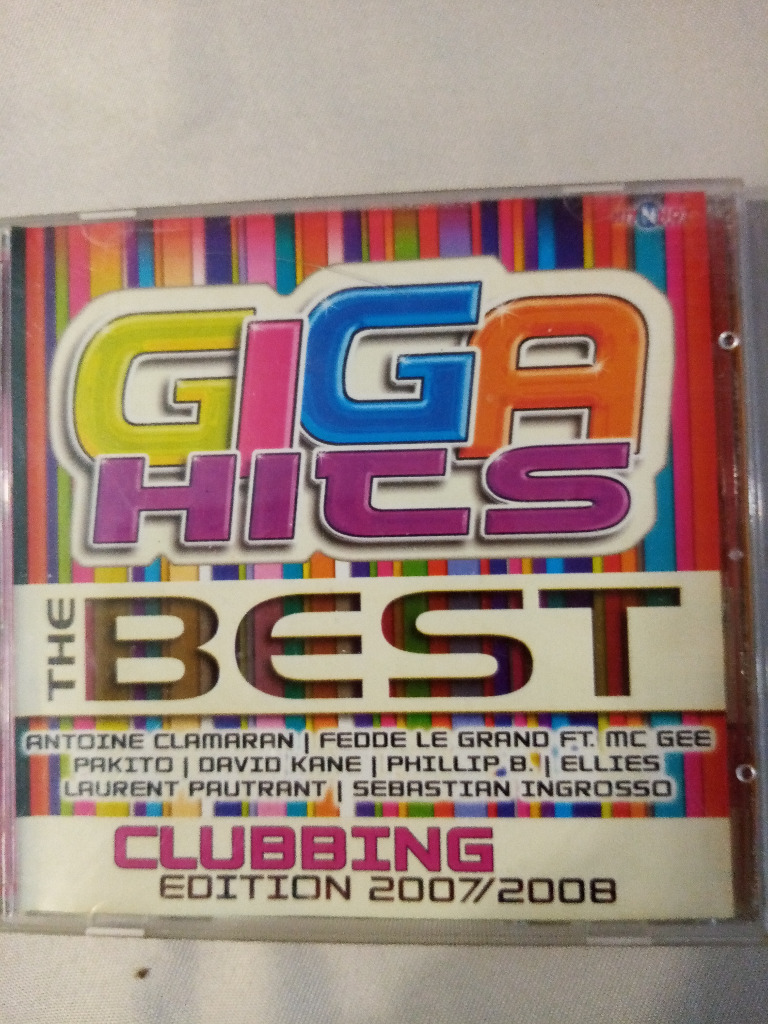 CD GIGA HITS THE BEST CLUBBING EDITION 2007/2008 | Węgrów | Kup teraz ...