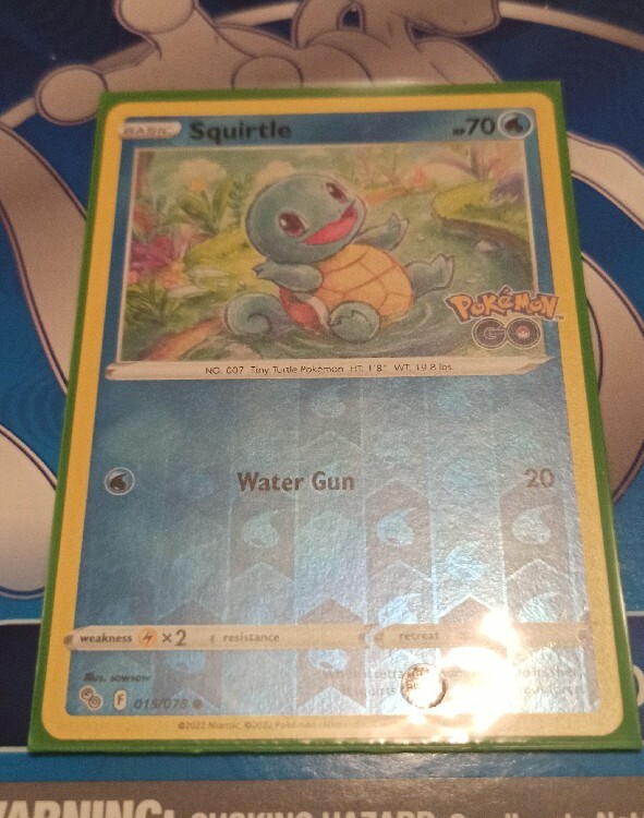 Squirtle POGO 015 Reverse Holo Kraków Kup teraz na Allegro Lokalnie