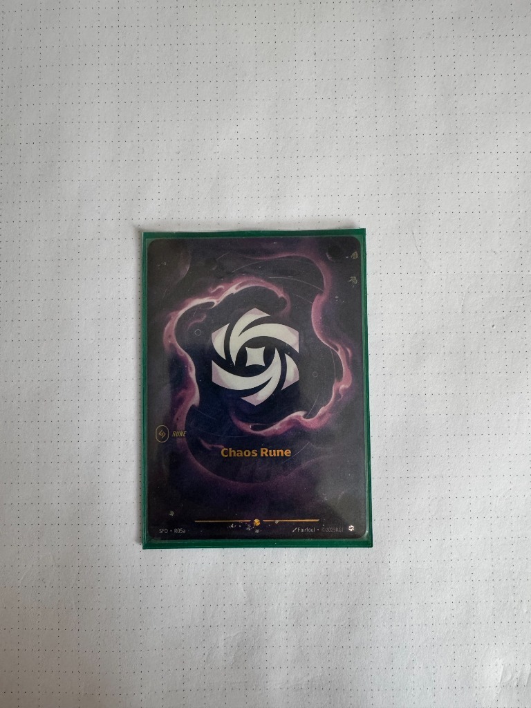 Chaos Rune Riftbound Spiritforged | Poznań | Kup teraz na Allegro Lokalnie