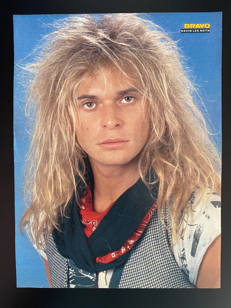 Plakat DAVID LEE ROTH (A4 Bravo) | Ustroń | Kup teraz na Allegro Lokalnie