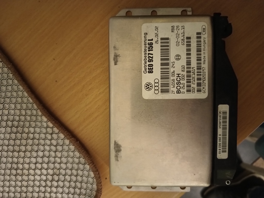 БЛОК КЕРУВАННЯ КОРОБКИ 8E0927156L AUDI A4 B6 A6 C5 2.5TDI 