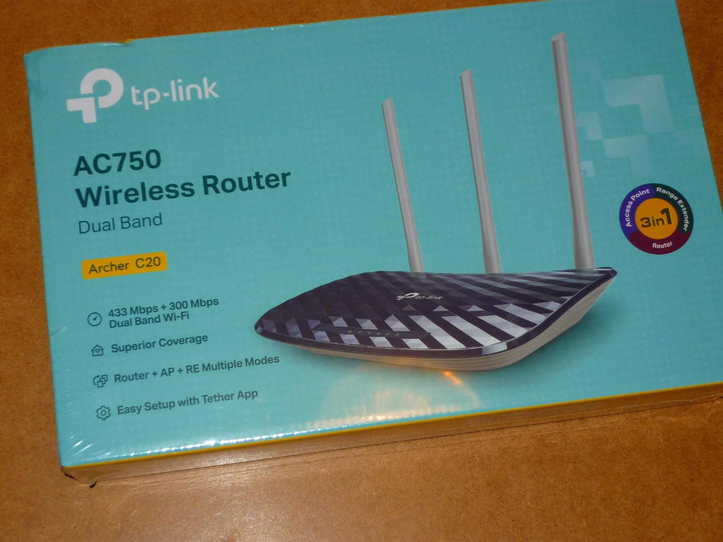 Ruter Wifi 2.4GHz 5GHz TP-Link Archer C20(EU) v5 | Białystok | Kup ...