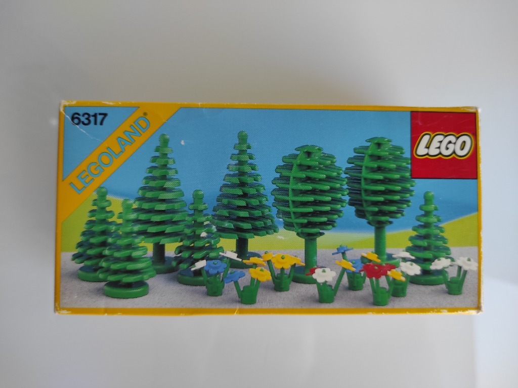 LEGO 6317 Trees and flowers/ Drzewa i kwiaty 1988 Łódź Kup teraz na