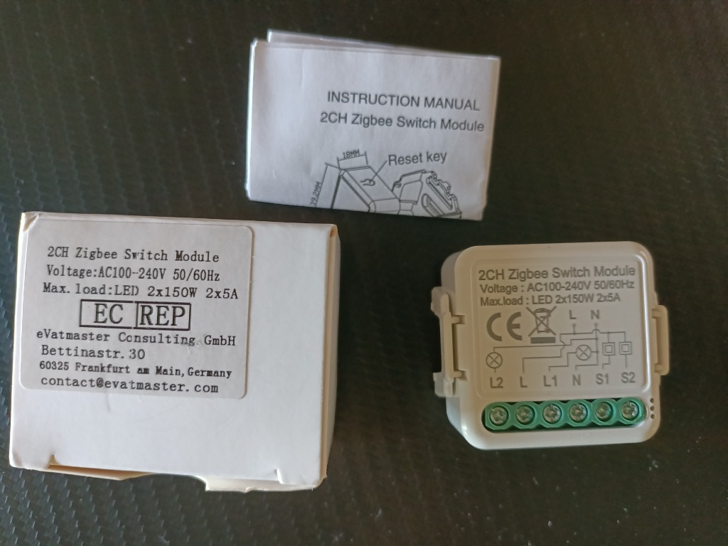 Przełącznik Tuya Zigbee Switch 2CH Module | Turza Śląska | Kup teraz na ...