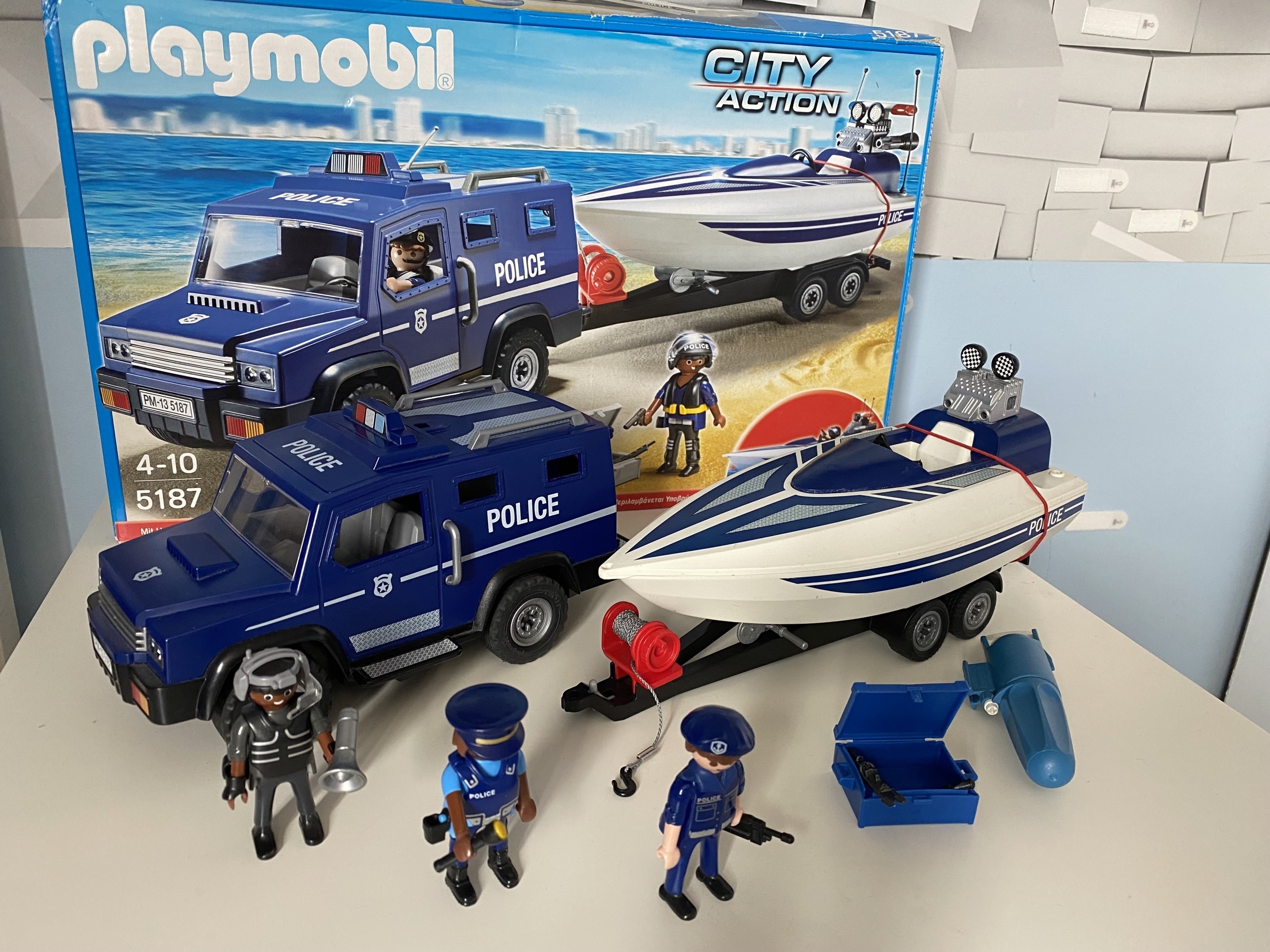 Playmobil 5187, city action wóz policyjny, | Lubin | Kup teraz na Allegro Lokalnie
