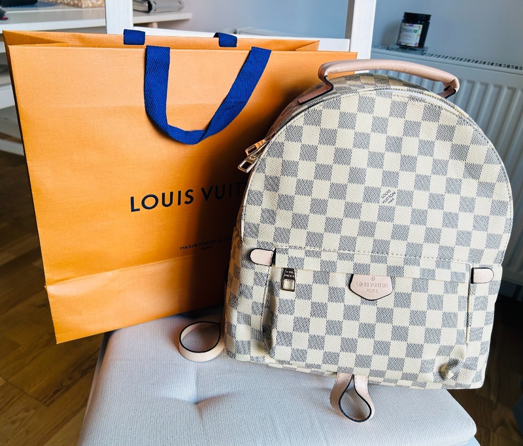 Plecak Louis Vuitton + torba papierowa, Głogów