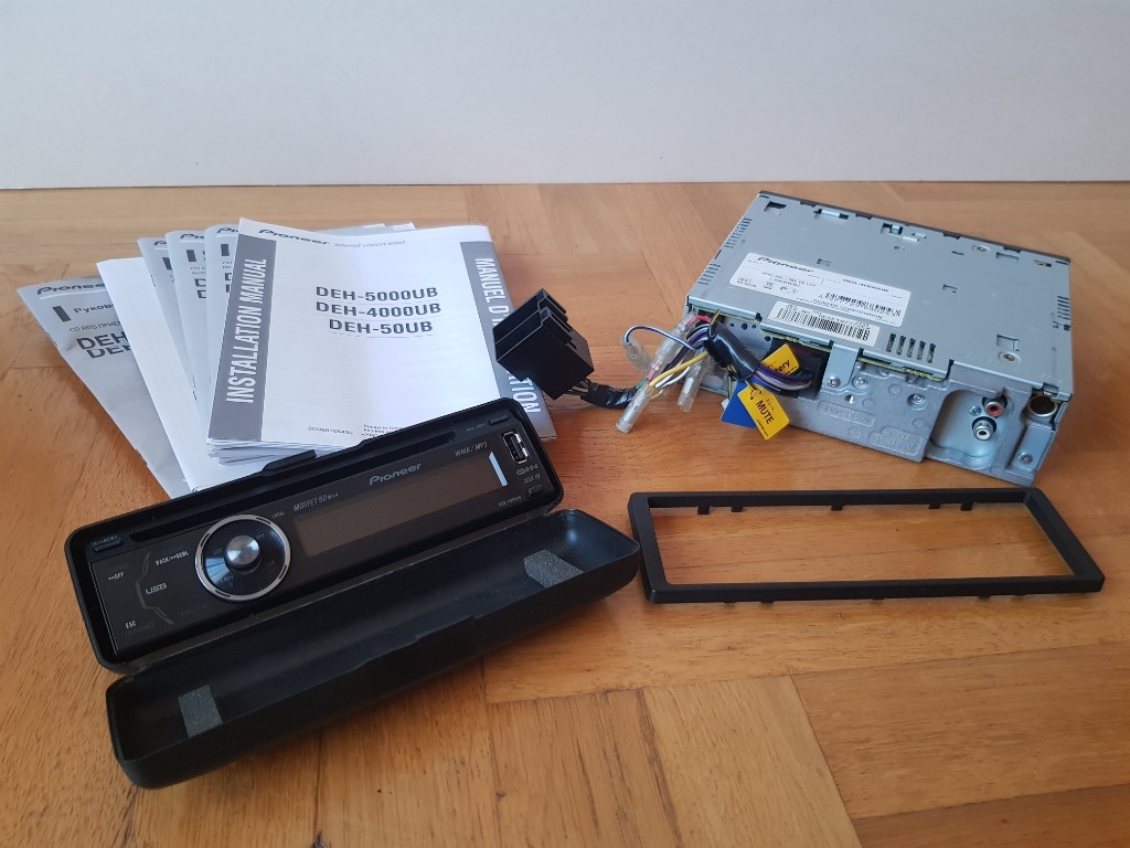 Radio samochodowe Pioneer DEH-4000UB | Sosnowiec | Kup teraz na Allegro ...