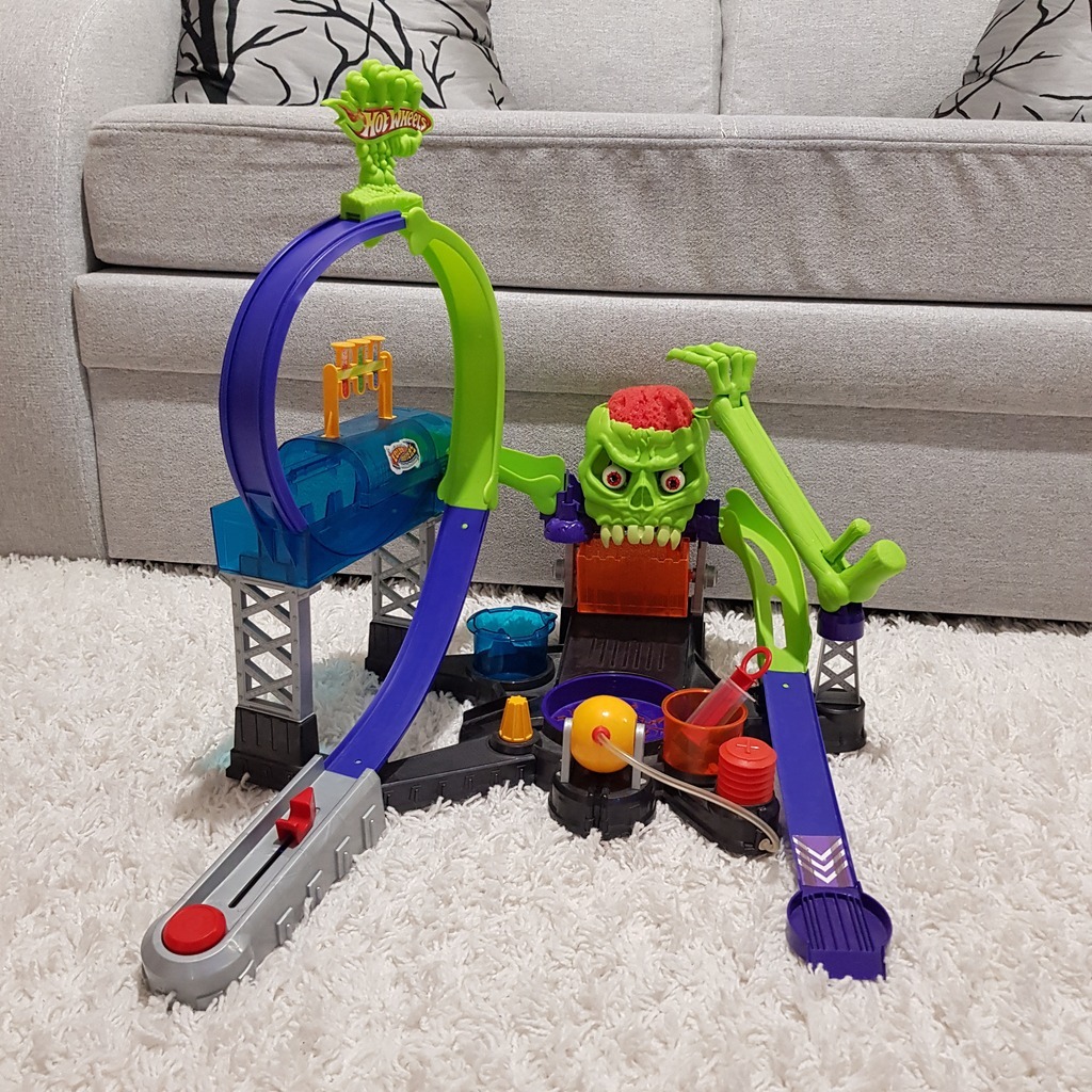 Wodny tor Hot wheels Dr. Bones Color Lab Malbork Kup teraz na