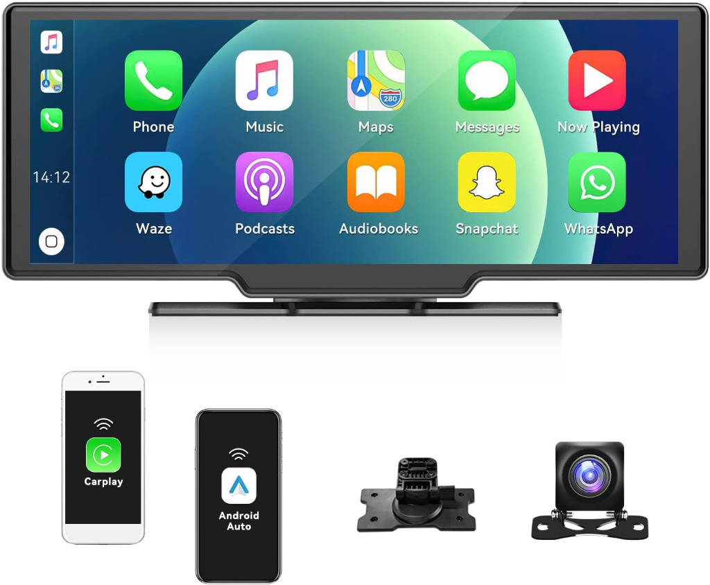 Tablet CarPlay AndroidAuto 10" WiFi BT Jastrowie Kup teraz na