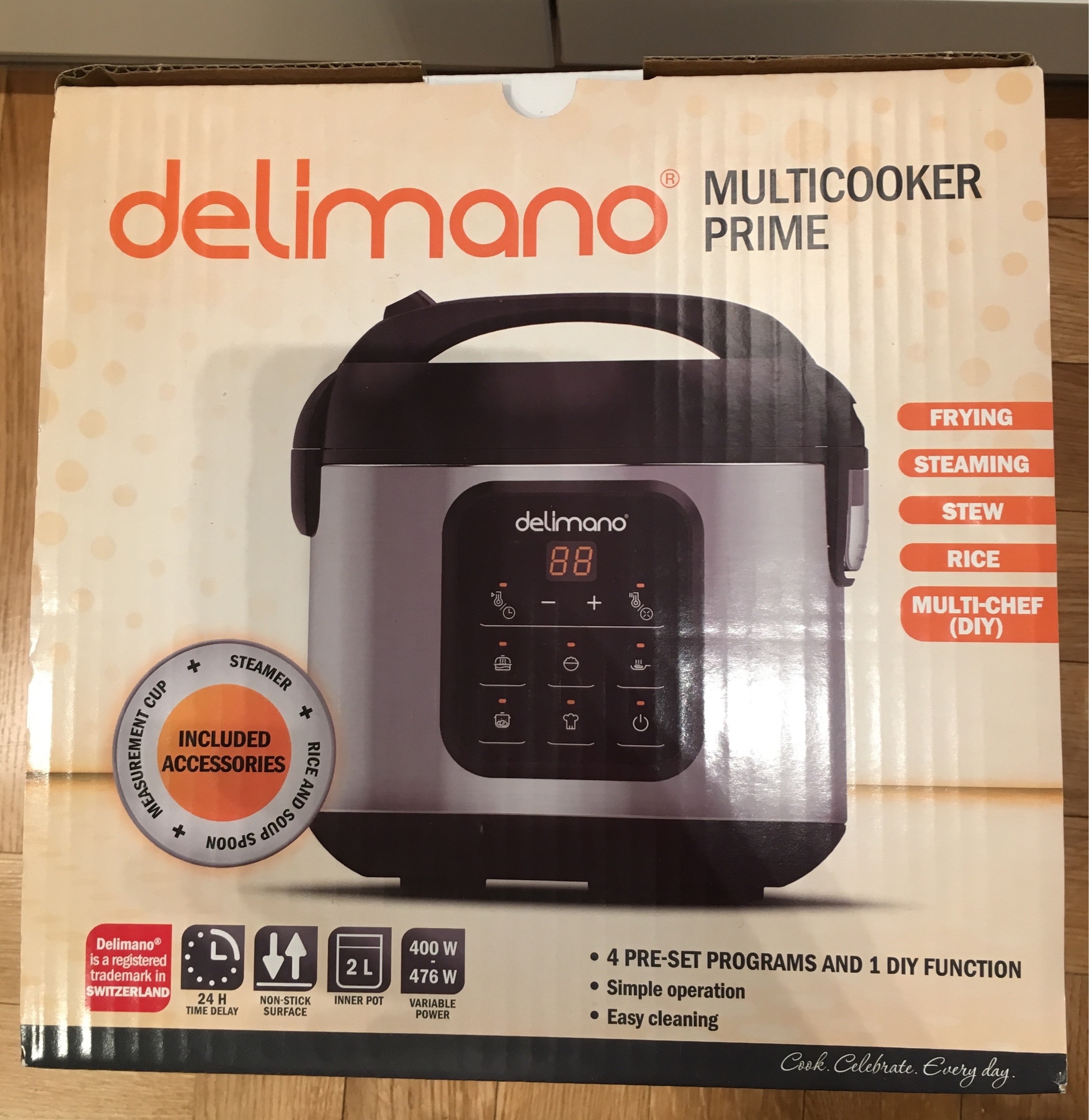Delimano Multicooker Prime 2l Warszawa Kup teraz na Allegro Lokalnie
