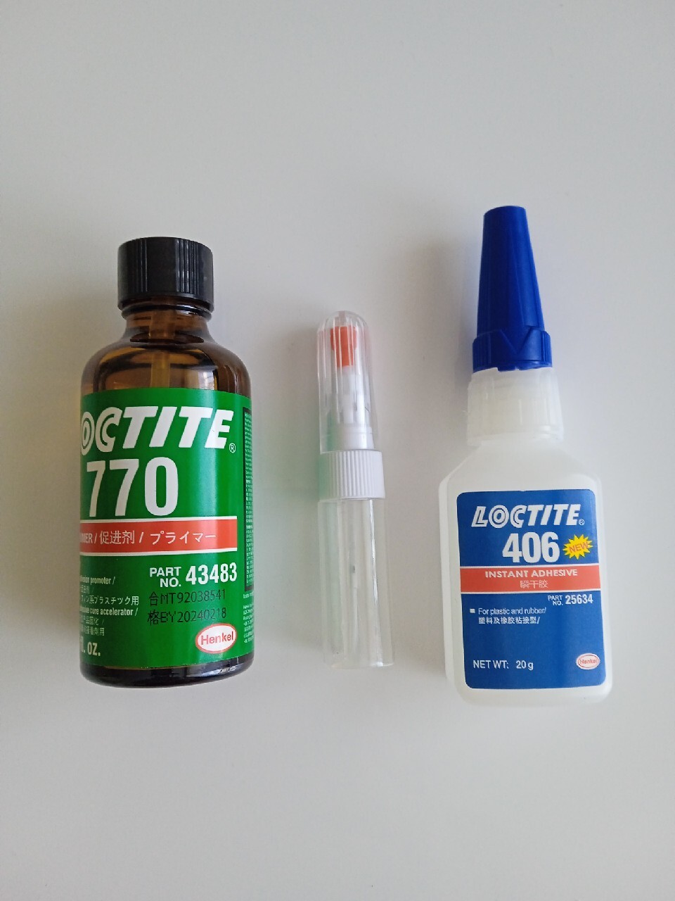 LOCTITE 406 / LOCTITE SF 770 KIT - Instant adhesive - Henkel Adhesives