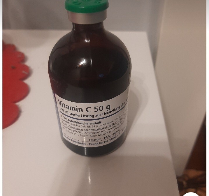 Witamina C do infuzji Vitamin C 50g 100ml Praszka Kup teraz na