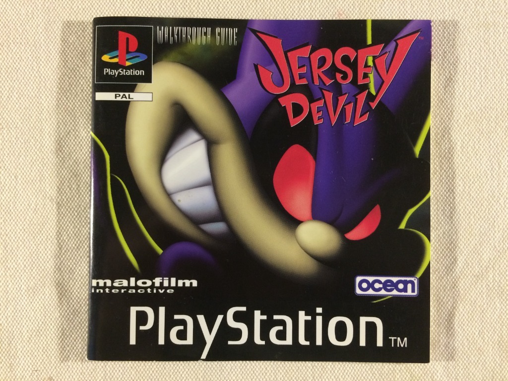 Instrukcja do gry Jersey Devil PSX ENG Jaworzno Kup teraz na