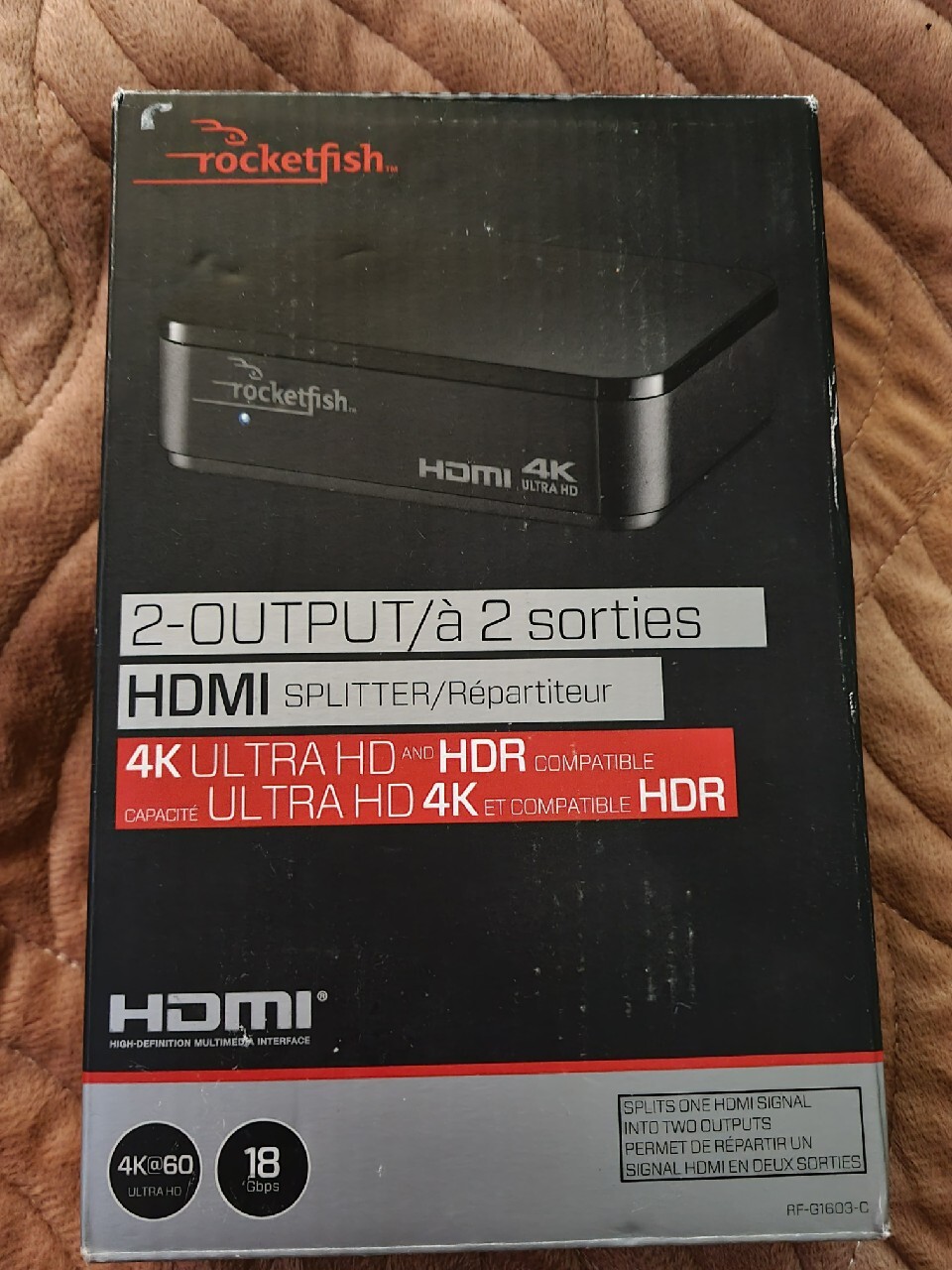 Rocketfish 2 HDMI Splitter 4K HDR 60FPS Lublin Kup teraz na
