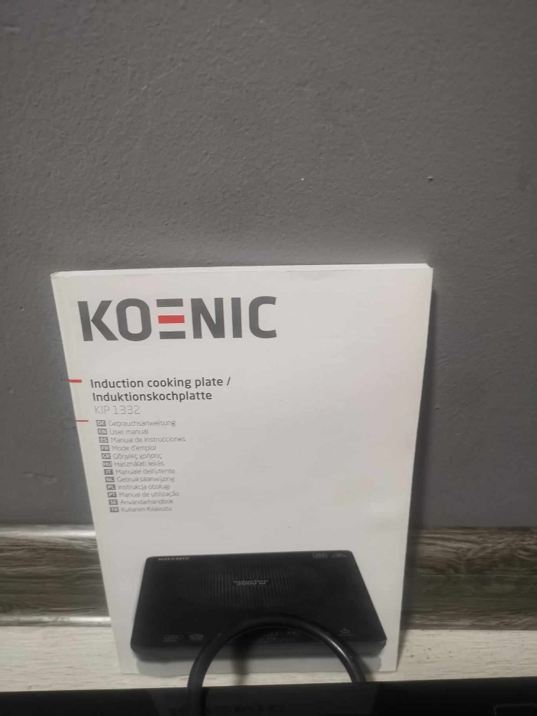 Płyta KOENIC KIP 1332 Single Induction Plate Głubczyce Ogłoszenie