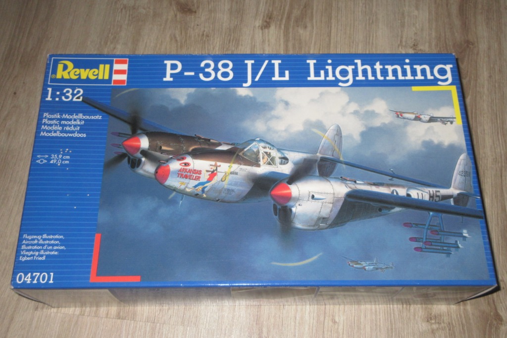 Licytacja P 38 J L Lightning Revell 1 32 Toporowice Allegro Lokalnie