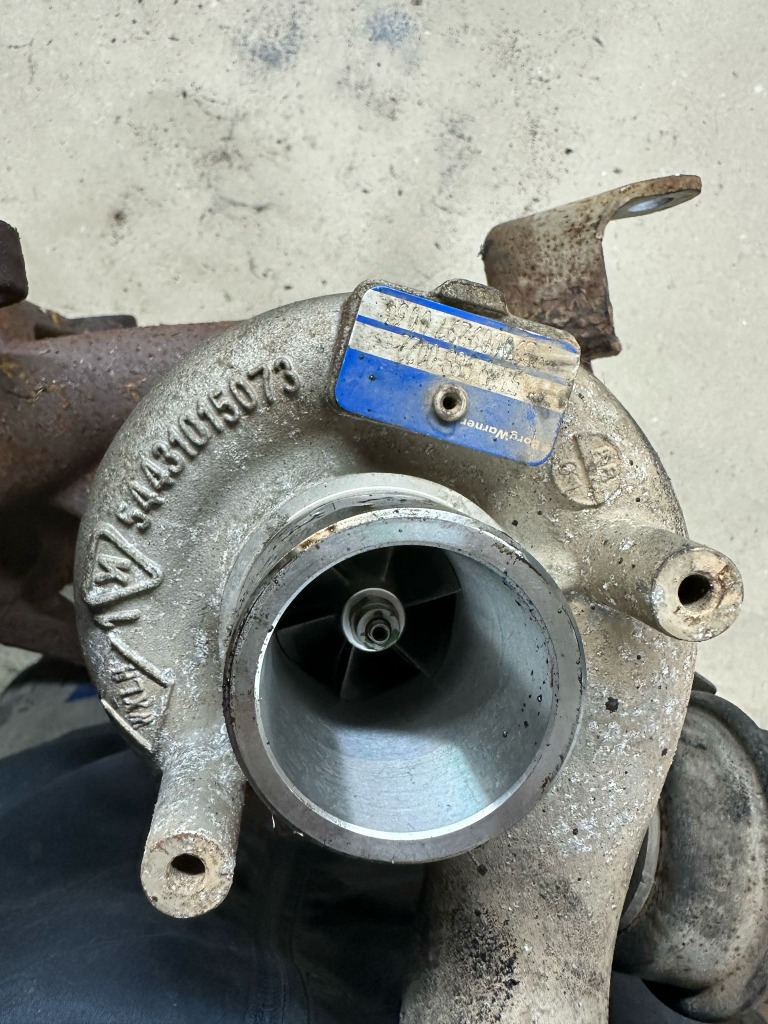 ТУРБОКОМПРЕСОР VW AUDI SEAT SKODA 1,9 TDI 54399880016 54431015073 