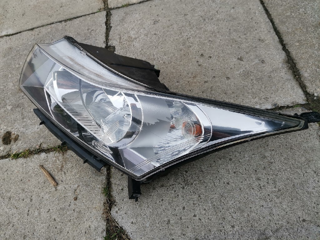 Lampa lewy przód Chevrolet Cruze chrom europa | Konstancin-Jeziorna ...