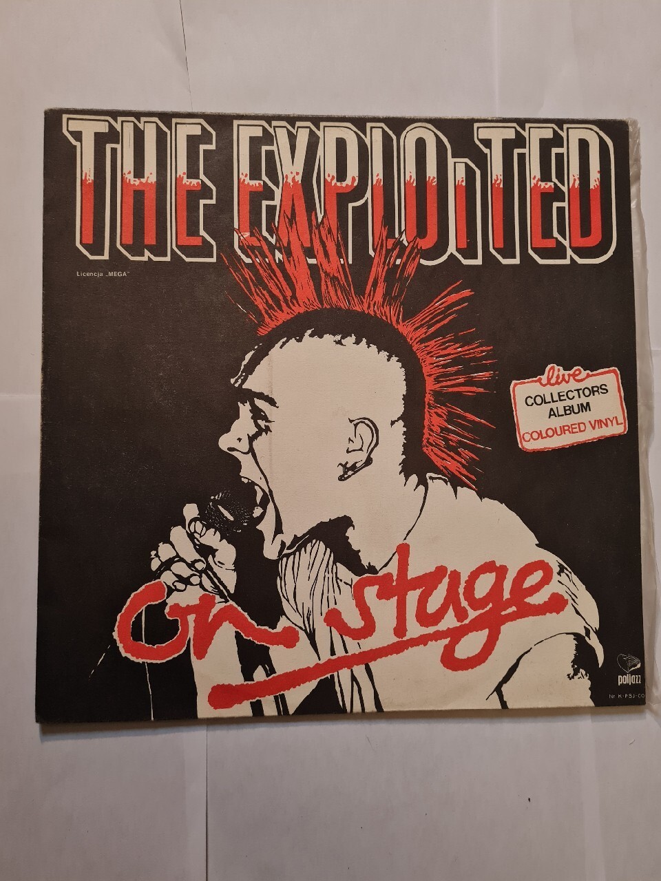 THE EXPLOITED LIVE ON STAGE Winyl Poznań Kup teraz na Allegro