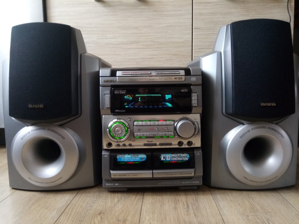 WIE AIWA NSXS909 CD,AUX,DECK 530W NAJWYŻSZY MODEL Łobez Kup teraz