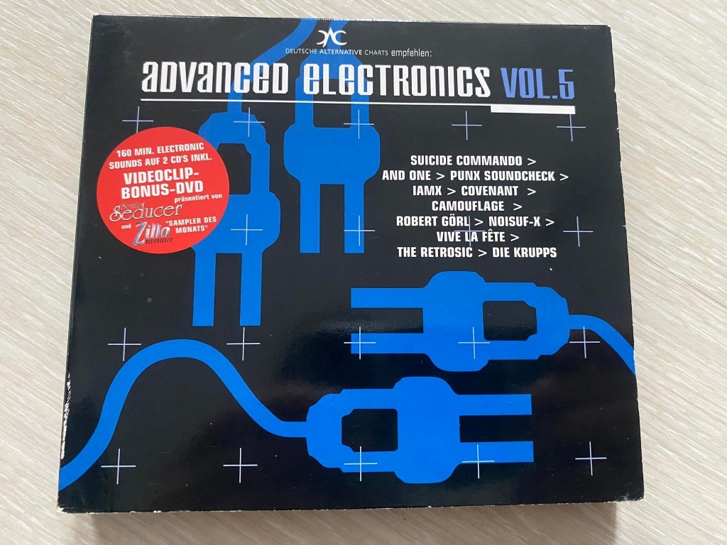 Advanced Electronics Vol. 5 2 CD + 1 DVD EBM Poznań Kup teraz na