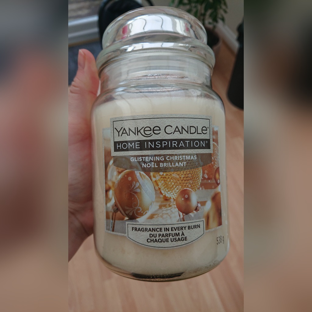 Yankee Candle Glistening Christmas duża 538 g Ełk Kup teraz na Allegro Lokalnie