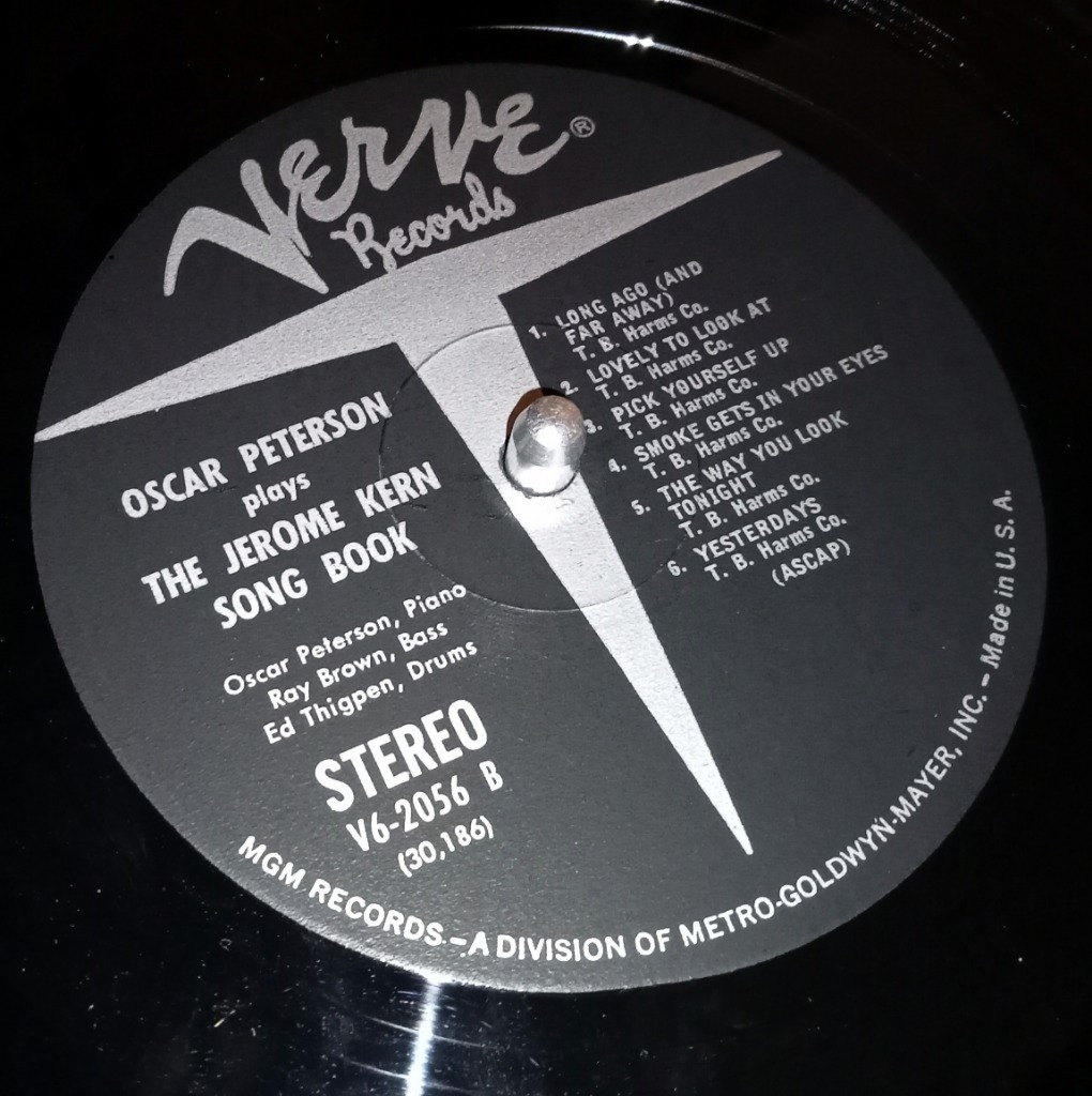 OSCAR PETERSON PLAYS THE JEROME KERN SONG BOOK Grodzisk Mazowiecki