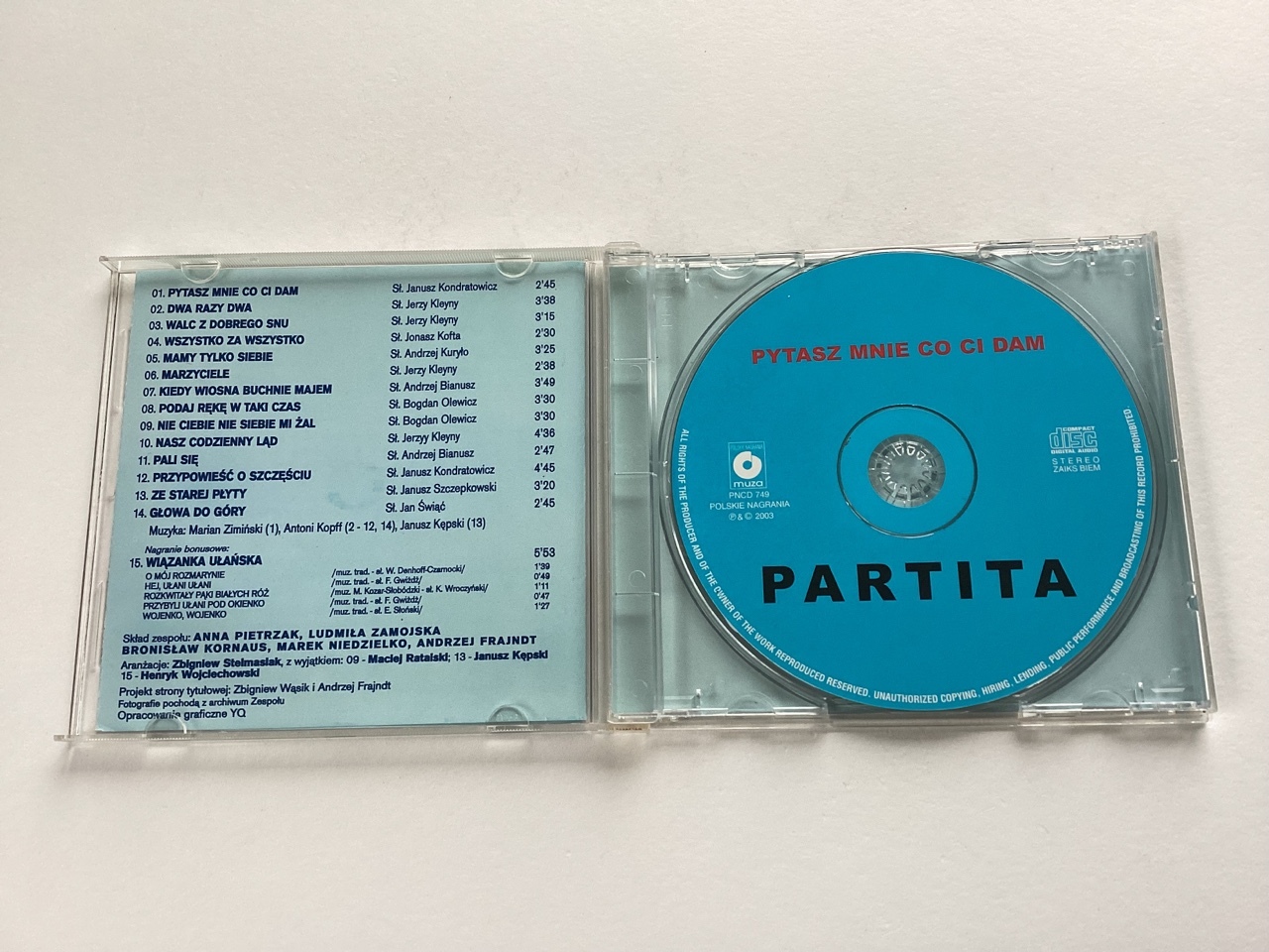 Partita Pytasz Mnie Co Ci Dam